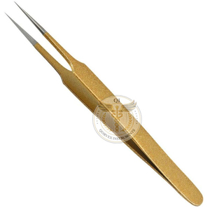 Pince à cils en gros sous marque privée, la plus vendue, avec embout en fibre, emballage en boîte d'isolation, pour isolation des cils - Product Image 1