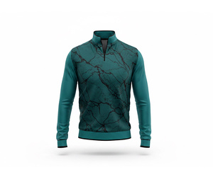 Custom Teamwear Quarter Zip Sports Jacket Manufacturer for <b>Men</b> Women Youth Sportswear Quick Dry Team <b>Pullover</b> - Product Image 3