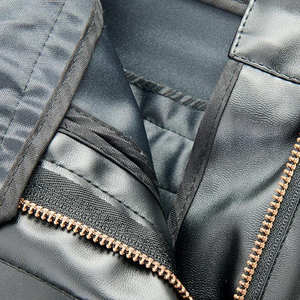 Outdoor Leather Cargo <b>Shorts</b> Men Wholesale Custom Logo <b>Zipper</b> Heavy Duty Leather <b>Shorts</b> High Quality Men Leather Cargo <b>Shorts</b> - Product Image 6