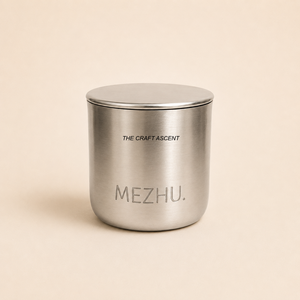 Modern Minimalist Stainless Steel <b>Candle</b> Jar With Airtight Lid Reusable Metal <b>Candle</b> Container for Scented Soy <b>Candles</b> For <b>Gifts</b> - Product Image 5