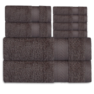 Serviette de toilette de luxe en laine/coton jacquard tricotée, séchage rapide, douce, épaisse, absorbante, couleur unie pour usage domestique - Product Image 1