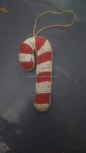 Adorno Navideño Colgante de Acero Inoxidable Bordado a Mano con Diseño de Estrella y Cristales de Estrás, Estilo Moderno, Cristianismo - Product Image 3