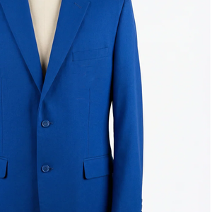 Customized Unisex Casual Suit Blazer <b>Jacket</b> Lightweight Zipper Plus Size Waterproof Sports Coat <b>Smart</b> Fraternity Business Blazer - Product Image 2