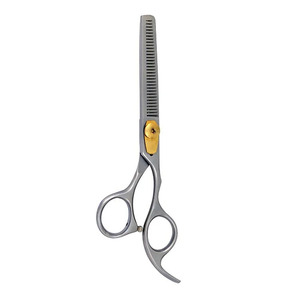 Professional 6-Inch Straight <b>Thinning</b> Scissors Stainless Steel Blade Sharp Tip Hair Salon Supplies A+ Grade Right-Handed - Product Image 1