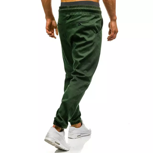 Pantalones de hombre de material suave, rectos, curvos, a rayas, elásticos, de secado rápido, resistentes a las arrugas, precio al por mayor, pantalones deportivos. - Product Image 2