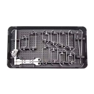 Ensemble d'instruments de craniotomie et de laminectomie de qualité supérieure, 78 pièces, instruments chirurgicaux orthopédiques pour la colonne vertébrale, en acier inoxydable, réutilisables, CE ISO - Product Image 6