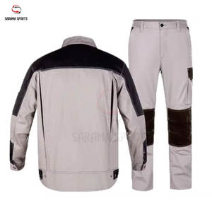 Vêtements de travail haute visibilité coupe-vent avec bandes réfléchissantes, nouveau design bicolore, combinaisons de sécurité pour l'industrie - Product Image 2