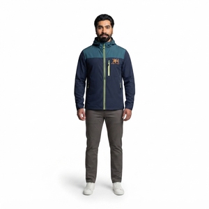Veste softshell personnalisée pour homme, imperméable, coupe-vent, pour la chasse, la randonnée, par Xelent Hunt Gear - Product Image 1
