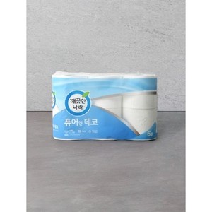 Clean Country Pure & Deco 27mX6 Rolls <b>Toilet</b> <b>Tissues</b> - Product Image 1