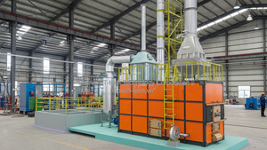 Incinérateur de déchets ménagers, équipement de traitement autotherme, réduction des émissions, modèle T-Tech Vietnam CNC-350T - Product Image 5