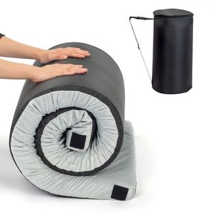 Materassino da Campeggio Grigio 190x97x6,3 cm, Materasso Resistente per Avventure all'Aperto - Product Image 1