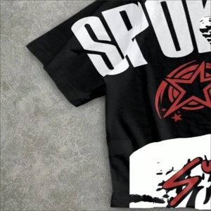 T-shirt Homme Oversize en Coton Épais Style Streetwear à Épaules Tombantes, Impression Personnalisée pour la Fabrication en Gros - Product Image 2