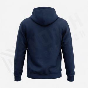 Sweat-shirts thermiques pour hommes brodés sur mesure, effet délavé, design délavé à l'acide, 100% coton, écologiques, chauds pour la saison hivernale - Product Image 2