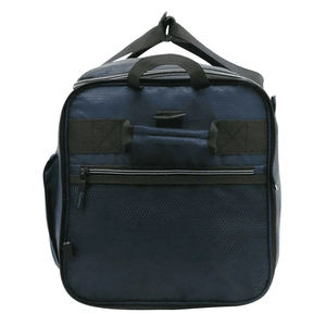 Nouvel article : Sac de sport unisexe bleu marine en polyester avec fermeture éclair et compartiment intérieur, 40-55L, décontracté et sportif - Product Image 3