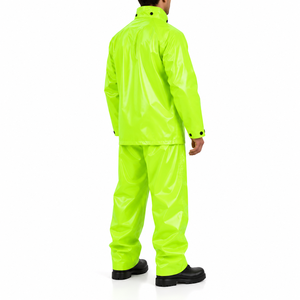 Ensemble imperméable de haute qualité pour homme, veste et pantalon résistants, couleur unie, personnalisable, pour la pêche en plein air, la moto - Product Image 6