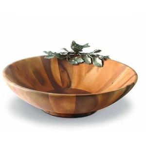 Tazón Doble de Metal para Servir Postres de Chocolate con Base Dorada, Diseño Moderno Pulido para Regalos de Vajilla - Product Image 5