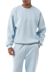 New Trending <b>Mens</b> Hooded Tracksuit Set Heavyweight 100 Cotton Custom Logo Streetwear Breathable Quick Dry Winter Activewear - Product Image 2