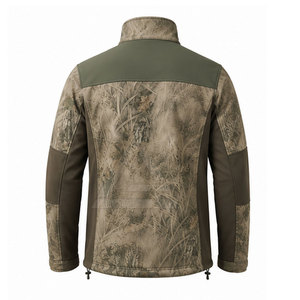 Chaqueta Ligera de Softshell para Hombre, Impermeable, Transpirable, Resistente al Viento, con Puños Ajustables, para Caza y Actividades al Aire Libre - Product Image 4