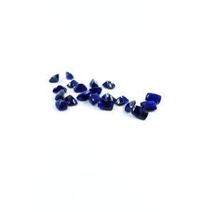 Saphir bleu naturel de Bangkok, taille coussin longue calibrée 3x5mm, pierre précieuse de saphir bleu naturel à facettes pour la fabrication de bijoux - Product Image 3