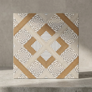 Carrelage en bois à motif de bois naturel 300x300mm, nouveau style, pour sol et mur de jardin, carreaux de briques pour extérieur - Product Image 5
