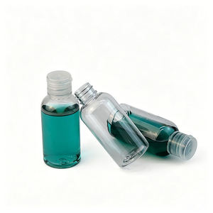 ขวดพลาสติก PET ใสทรงบอสตัน ขนาด 2 ออนซ์ คอขวดขนาด 20-410 - Product Image 1
