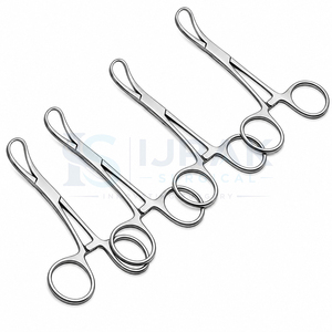 Pinzas Quirúrgicas de Acero Inoxidable, Pinzas para Muestras Médicas, Instrumento Quirúrgico para Clínica y Laboratorio - Product Image 1