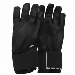 Guantes de Bateo de Béisbol Tacky Grip de Alta Fricción, Equipo de Bateo, Color Personalizado, Cuero Genuino, Cierre de Gancho y Bucle Ambidiestro - Product Image 1