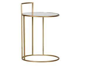 Modern Brass Frame Glass Top <b>Console</b> <b>Table</b> Contemporary Living Room Accent Furniture - Product Image 3