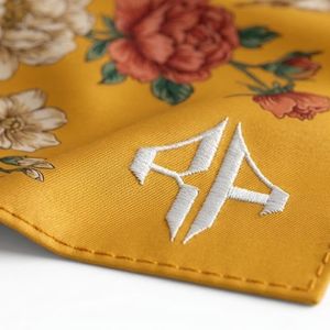 Pañuelos Cuadrados para Mujer al por Mayor, Nueva Colección de Alta Calidad, 100% Seda, Material Premium, Color Sólido, para Uso en Exteriores, con Logotipo Personalizado - Product Image 3