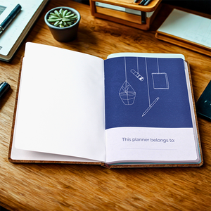 Agenda en liège A5, journal double fonction, reliure parfaite, 192 pages, cadeau écologique, style naturel, vente en gros Inde - Product Image 4