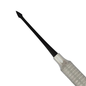 Instrument chirurgical dentaire hybride noir en acier inoxydable pour extraction de dents, type spatule droite - Product Image 3