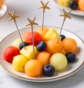 Fourchette en laiton au design étoile de mer, pièce de couverts élégante et unique, parfaite pour la table à manger, la cuisine et la collection de cadeaux - Product Image 2