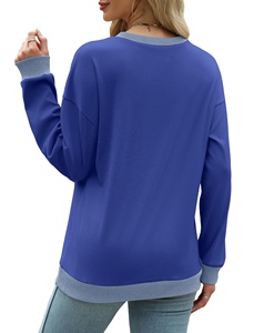 Sudaderas de mujer de color sólido, sudaderas de mujer informales de buena calidad personalizadas, sudadera de fabricación pakistaní - Product Image 5