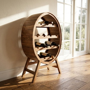 wine <b>rack</b> scratch proof coating wine <b>rack</b> stain resistant surface wine <b>rack</b> dust resistant finish wine <b>rack</b> moisture proof wood - Product Image 3