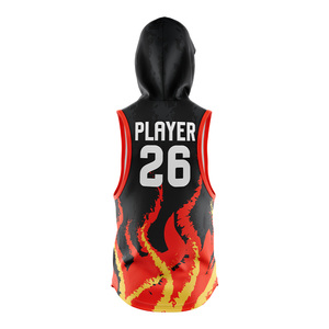 Camiseta de Fútbol Americano 7v7 Personalizada para Hombre, 100% Poliéster, Transpirable, Absorbente de Humedad, Antibacteriana, con Capucha - Product Image 3