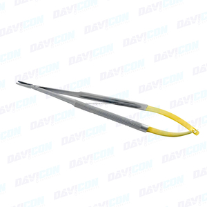 Gold Spring Handle Needle Holder, 5.9inch (15cm), STR Tips W/o Lock - Product Image 3