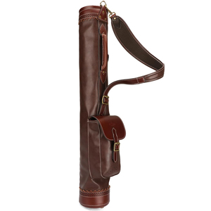 กระเป๋ากอล์ฟแบบขาตั้งหนังแท้คุณภาพสูง พร้อมกระเป๋าใส่ไม้กอล์ฟแบบพกพาอเนกประสงค์ น้ำหนักเบา สำหรับทุกเพศ - Product Image 1