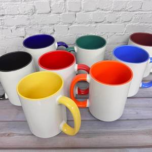 Mug en céramique blanche de qualité supérieure, impression par sublimation personnalisée, compatible lave-vaisselle et micro-ondes, pour café, thé, cadeaux personnalisés, cadeaux promotionnels - Product Image 5