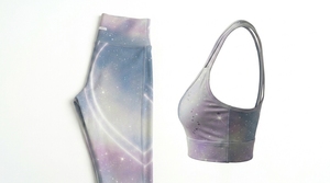 Conjuntos de Yoga para Mujer, Diseño Premium, Ligeros, a Cuadros, de Secado Rápido, con Logotipo Personalizado, Tallas Grandes, Cintura Elástica, Transpirables - Product Image 3