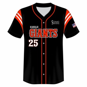Vente en gros de maillots de baseball sublimation personnalisés de qualité supérieure uniformes de baseball - Product Image 1