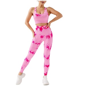 Conjunto Deportivo para Mujer de 2 Piezas, Bra Deportivo y Leggings, Ropa Deportiva, Traje para Correr, Fitness, Pilates y Ejercicio - Product Image 2