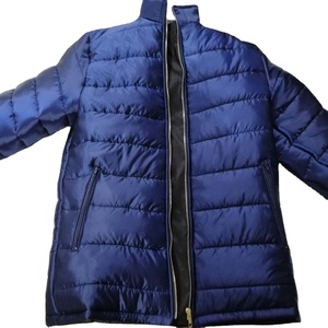 Chaqueta de Invierno Casual con Capucha, Diseño Personalizado al por Mayor, Talla Grande, Impermeable, con Cierre de Cremallera, Tejida, para Hombre - Product Image 1