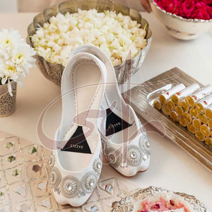 Nuevo Lanzamiento, Khussa para Mujer, Calzado de Moda de Primera Calidad, Estampado, Antideslizante, de Gamuza y Terciopelo - Product Image 5