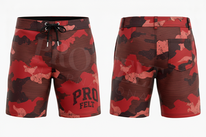 Short de sport personnalisé à motif imprimé 100 % coton, sublimation, entraînement, décontracté, été, taille mi-haute, séchage rapide, respirant, fitness, combat - Product Image 5