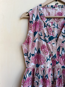 Vestido Indio 2026 de Algodón 100% con Estampado Floral Hecho a Mano, Túnica Larga de Estilo Casual para Mujer, Gran Venta - Product Image 4