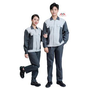 FACTORY PRICE casual working clothes custom workwear <b>uniform</b> working pants for men construction work shirts FMF factory OEM/ODM - Product Image 1