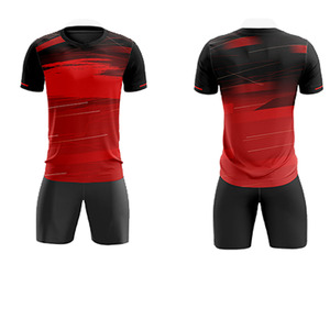 Conjunto de Uniforme de Fútbol Sublimado Personalizado, Amarillo y Negro, Ropa Deportiva Transpirable para Equipo con Pantalones Cortos - Product Image 2