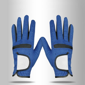 Gants de golf personnalisés pour hommes avec votre propre logo, en PU super doux et respirant, poignées professionnelles pour golfeurs, fermeture à boucle. - Product Image 2