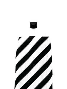 Capes de Coiffeur Professionnelles Imperméables Noires à Demi-Rayures en Polyester Respirant - Product Image 6