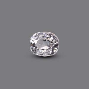 Natural White Zircon 4.25 Carat Loose Gemstone for Fine Jewelry - Product Image 1